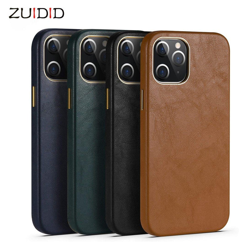 Luxury Leather Phone Case For iPhone - Carbon Cases