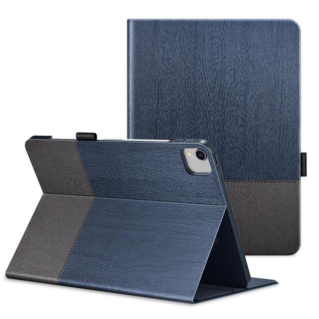 Urban Oxford Cloth Fold Stand Smart Cover Case For iPad - Carbon Cases