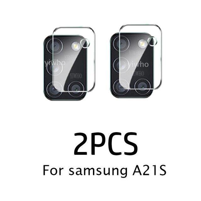 2Pcs Camera Lens Tempered Glass For Samsung Galaxy - Carbon Cases