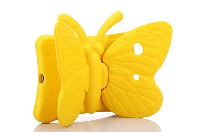 Cute Cartoon 3D Butterfly Case for Apple iPad Mini 1 2 3 4 5 - Carbon Cases