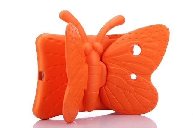 Cute Cartoon 3D Butterfly Case for Apple iPad Mini 1 2 3 4 5 - Carbon Cases