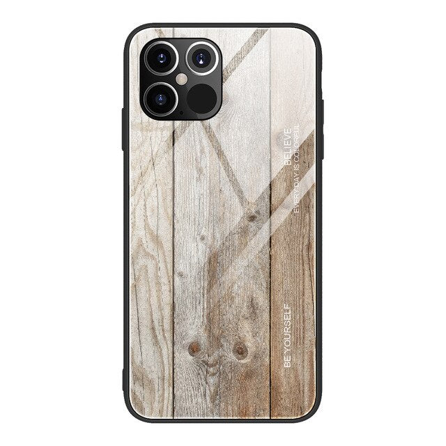 Wood Grain Phone Case For iPhone - Carbon Cases