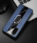 Leather Ring Phone Case For Samsung Galaxy - Carbon Cases
