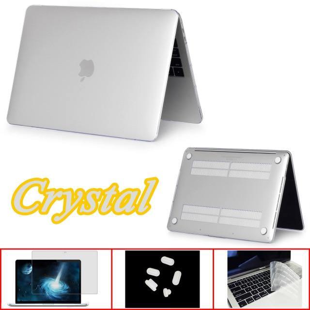 Case For Apple Macbook M1 Chip Air Pro Retina 11 12 13 15 16 inch - Carbon Cases