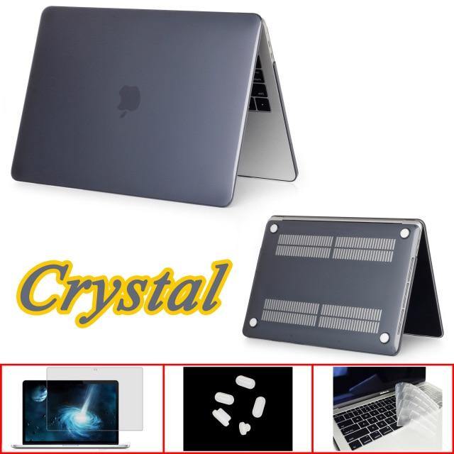 Case For Apple Macbook M1 Chip Air Pro Retina 11 12 13 15 16 inch - Carbon Cases