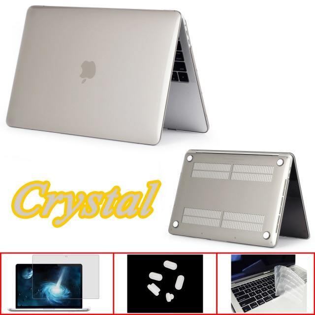 Case For Apple Macbook M1 Chip Air Pro Retina 11 12 13 15 16 inch - Carbon Cases