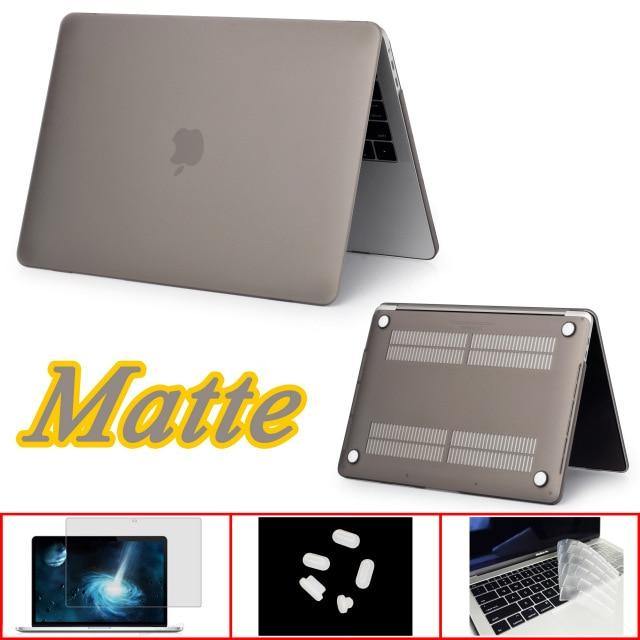 Case For Apple Macbook M1 Chip Air Pro Retina 11 12 13 15 16 inch - Carbon Cases