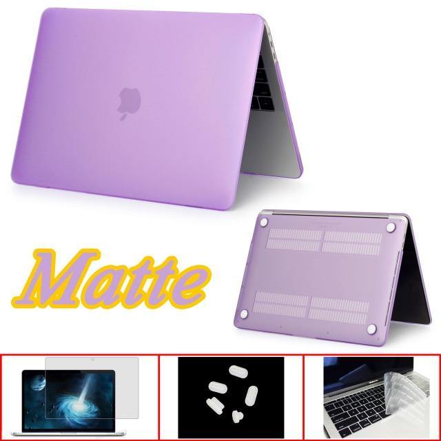 Case For Apple Macbook M1 Chip Air Pro Retina 11 12 13 15 16 inch - Carbon Cases