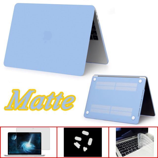 Case For Apple Macbook M1 Chip Air Pro Retina 11 12 13 15 16 inch - Carbon Cases