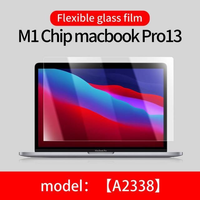 Screen Protector Flexible Glass Film For Macbook - Carbon Cases