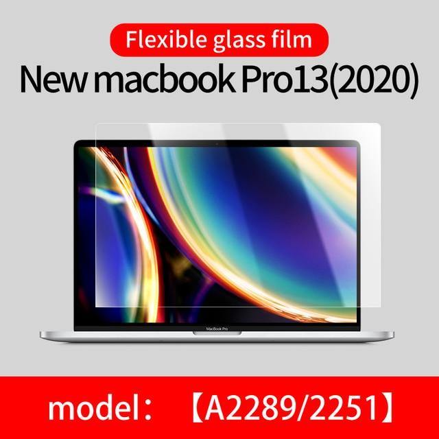 Screen Protector Flexible Glass Film For Macbook - Carbon Cases