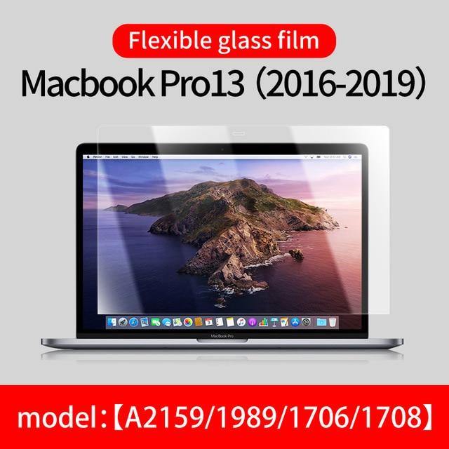 Screen Protector Flexible Glass Film For Macbook - Carbon Cases