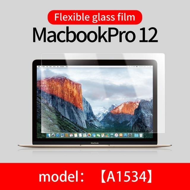 Screen Protector Flexible Glass Film For Macbook - Carbon Cases