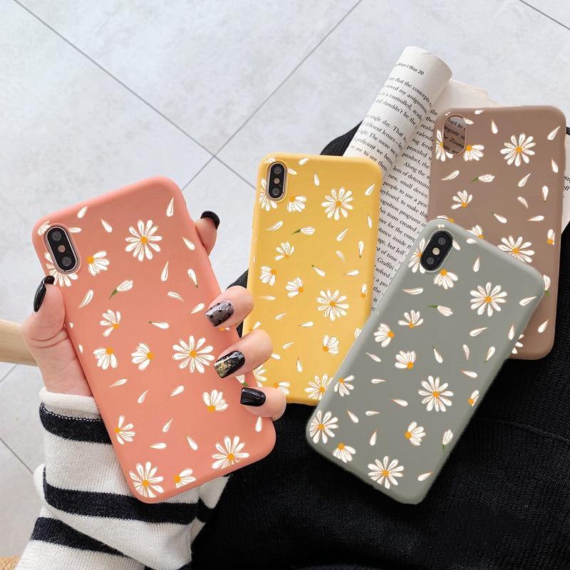 Cute Flower Case For Samsung Galaxy - Carbon Cases