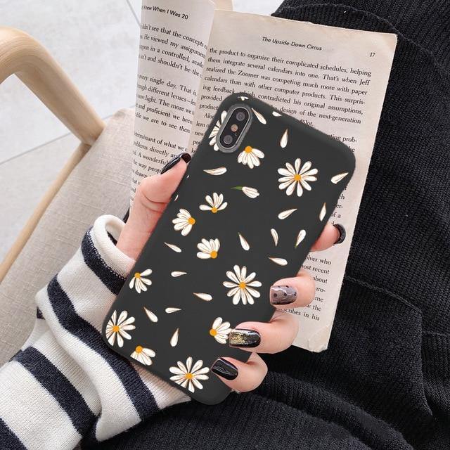 Cute Flower Case For Samsung Galaxy - Carbon Cases