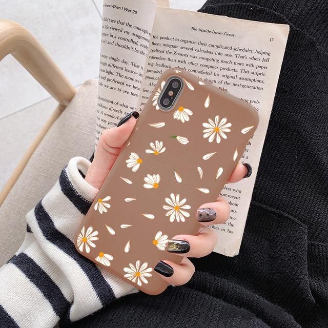 Cute Flower Case For Samsung Galaxy - Carbon Cases