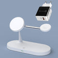 Modern LED Table Lamp for iPhone Samsung Wireless Charger - Carbon Cases