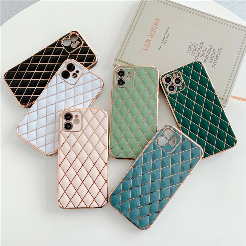 Luxury Electroplated Phone Case For iPhone - Carbon Cases