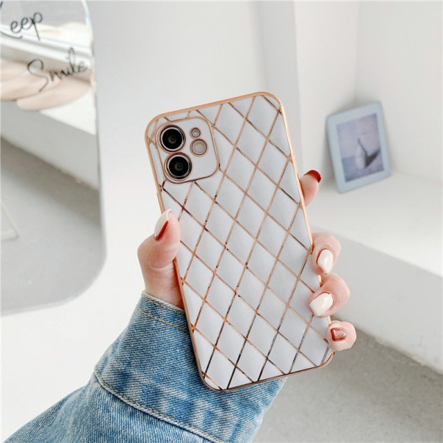 Luxury Electroplated Phone Case For iPhone - Carbon Cases