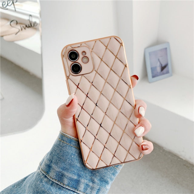 Luxury Electroplated Phone Case For iPhone - Carbon Cases