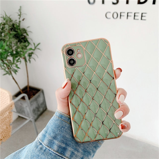 Luxury Electroplated Phone Case For iPhone - Carbon Cases