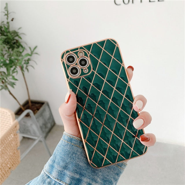 Luxury Electroplated Phone Case For iPhone - Carbon Cases