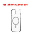 Magnetic Case On For iPhone 12 Case Cover Magnet Shockproof Protection - Carbon Cases