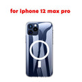 Magnetic Case On For iPhone 12 Case Cover Magnet Shockproof Protection - Carbon Cases