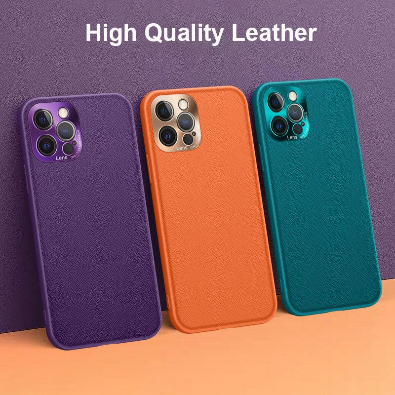 Luxury Leather Case For iPhone - Carbon Cases