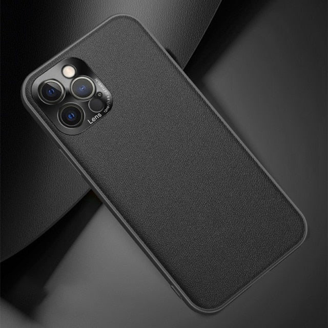 Luxury Leather Case For iPhone - Carbon Cases