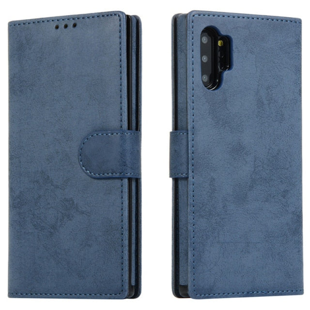 Leather Case For Samsung Galaxy Wallet Cover - Carbon Cases