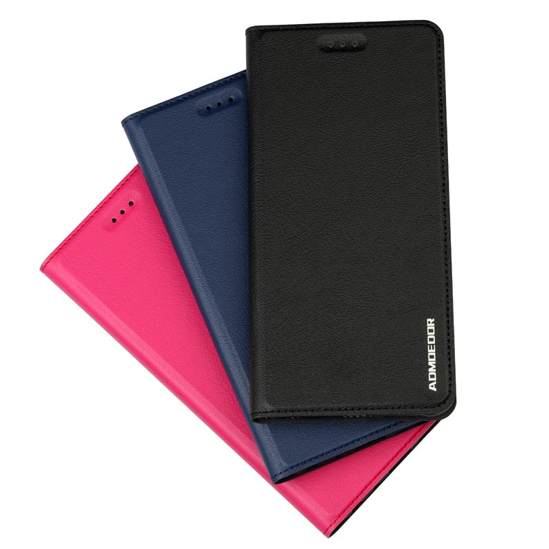 Leather Flip Cover Case For OPPO - Carbon Cases