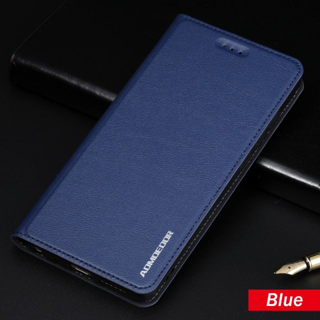 Leather Flip Cover Case For OPPO - Carbon Cases