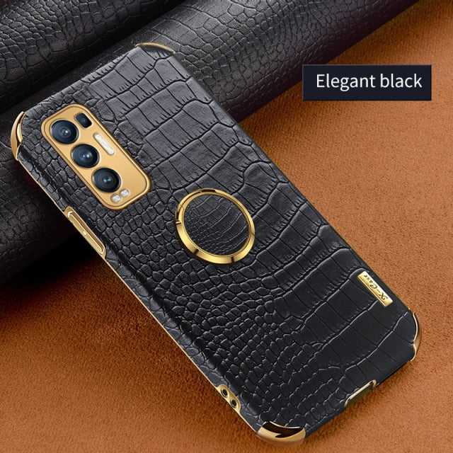 Luxury Leather Phone Case For OPPO - Carbon Cases