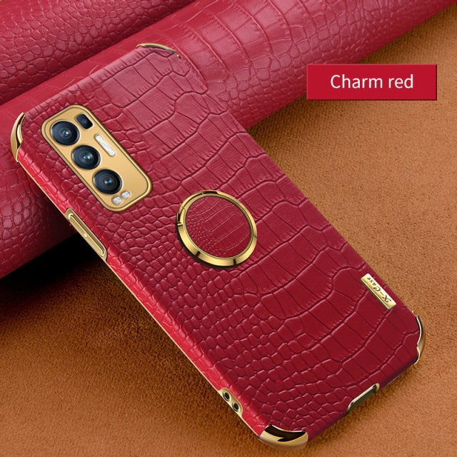 Luxury Leather Phone Case For OPPO - Carbon Cases