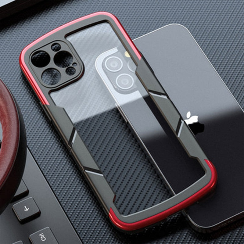 Anti-Drop Silicone for iPhone - Carbon Cases