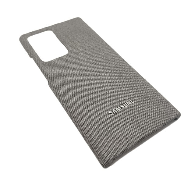 Canvas Patten Standing Cover For Samsung Galaxy - Carbon Cases