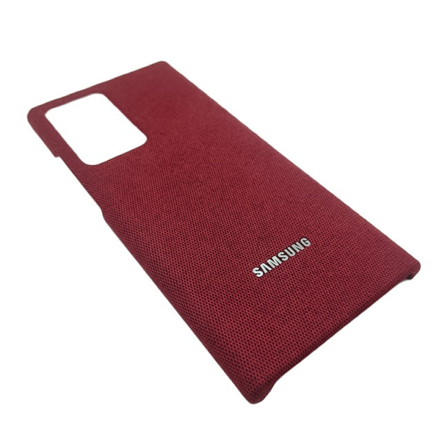 Canvas Patten Standing Cover For Samsung Galaxy - Carbon Cases