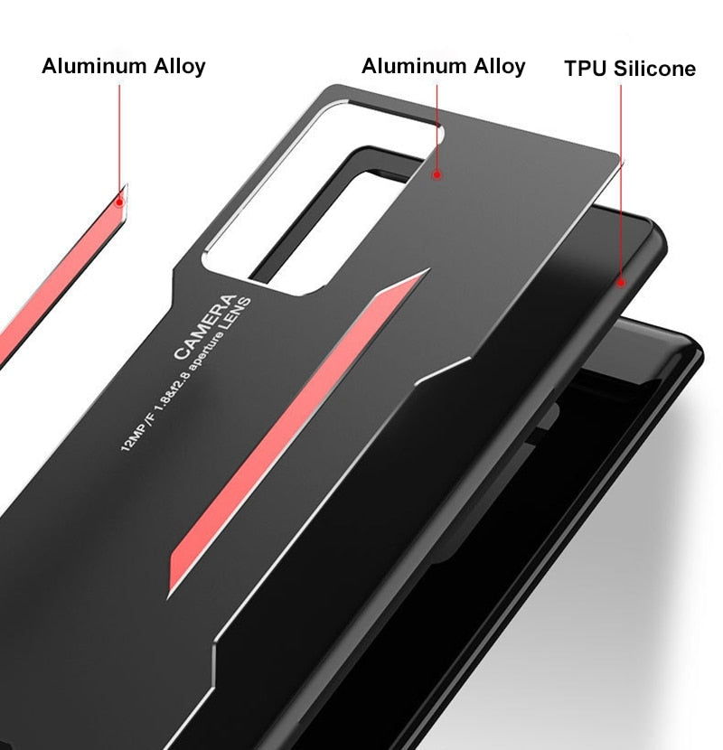 Aluminum Metal Phone Case For Samsung Galaxy - Carbon Cases