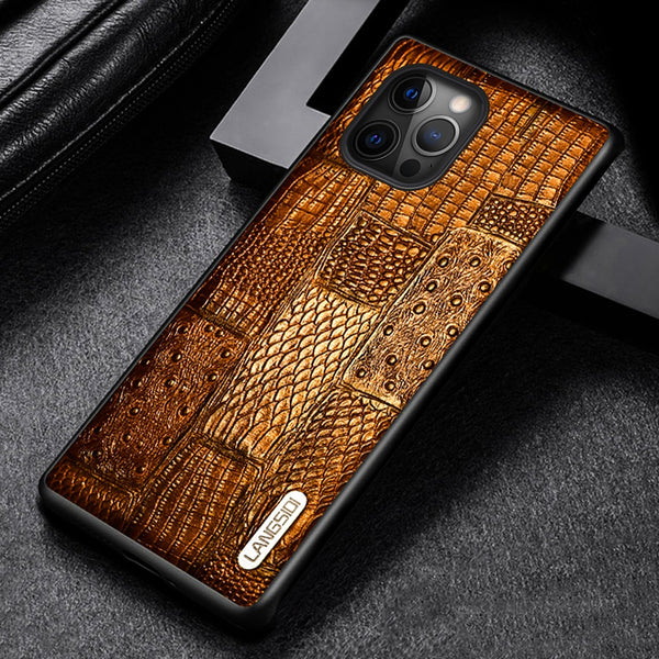 Genuine Leather Case For iPhone - Carbon Cases