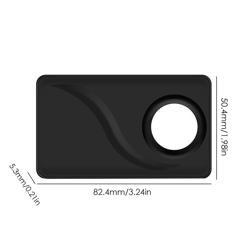 Silicone Wallet Case For Apple AirTag - Carbon Cases