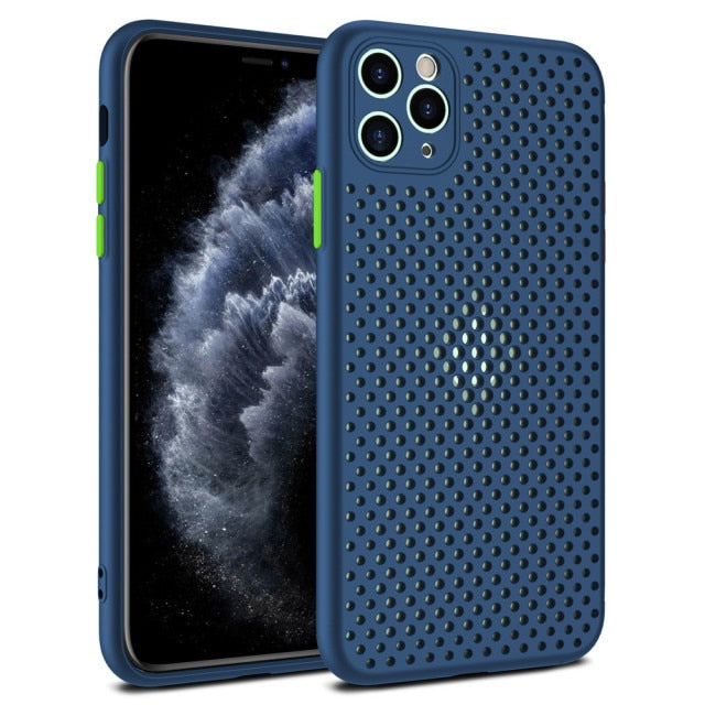 Heat Dissipation Breathable Cooling Case For iPhone - Carbon Cases