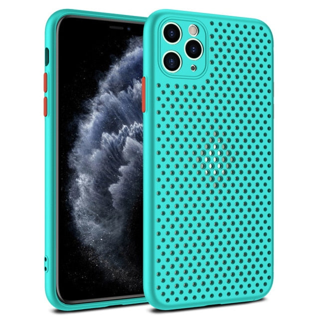 Heat Dissipation Breathable Cooling Case For iPhone - Carbon Cases