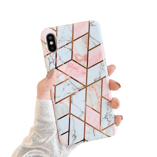 Geometric Marble Phone Cases For iPhone 13 - Carbon Cases