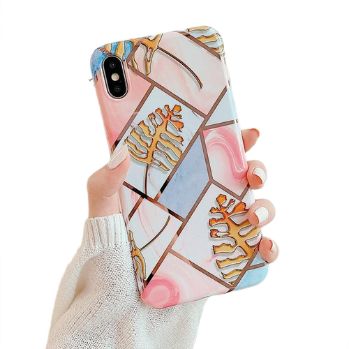 Geometric Marble Phone Cases For iPhone 13 - Carbon Cases