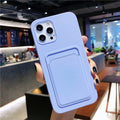 Luxury Original Card Bag Holder Phone Case For iPhone 13 - Carbon Cases