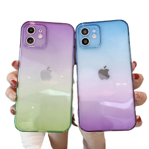Gradient Transparent Phone Case For iPhone 13 - Carbon Cases