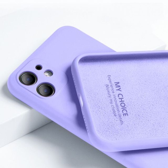 Luxury Original Silicone Full Protect Soft Cover For iPhone - Carbon Cases