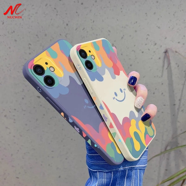 Summer Ice Cream Smile Face Phone Case for iPhone - Carbon Cases