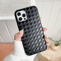 PU Leather Crocodile Pattern Texture Case For iPhone - Carbon Cases